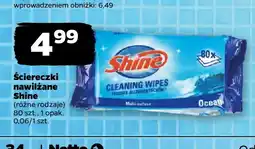 Netto Ściereczki nawilżane Shine oferta