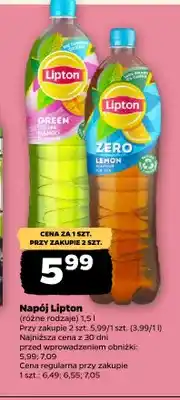 Netto Napój Lipton Green Ice Tea oferta