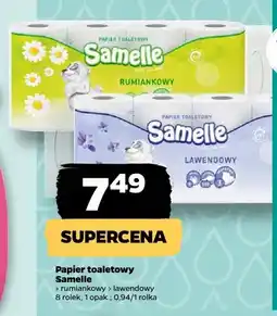 Netto Papier toaletowy Samelle rumiankowy 8-pak oferta