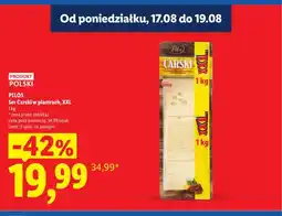 Lidl Ser Carski w plastrach XXL Pilos oferta