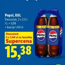 Lidl Napój gazowany Pepsi XXL 2-pak oferta