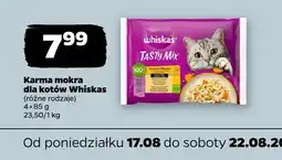 Netto Karma mokra dla kotów Whiskas Tasty Mix 4-pak oferta