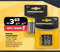 Netto Baterie Aaa Powermaker 4-pak oferta
