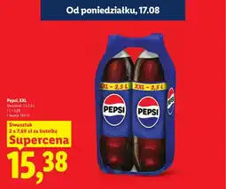 Lidl Cola Pepsi XXL 2-pak oferta