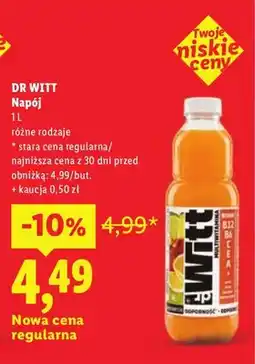 Lidl Napój Dr Witt oferta