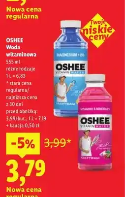 Lidl Woda witaminowa Oshee oferta