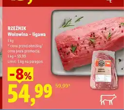 Lidl Wołowina ligawa Rzeźnik oferta