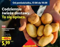Lidl Ziemniaki jadalne z Wielkopolski polskie oferta