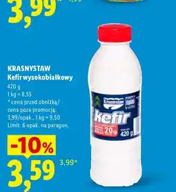 Lidl Kefir wysokobiałkowy Krasnystaw oferta