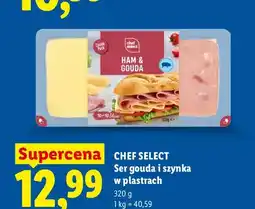 Lidl Ser gouda i szynka w plastrach Chef Select oferta
