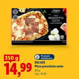 Lidl Pizza prosciutto cotto Deluxe oferta