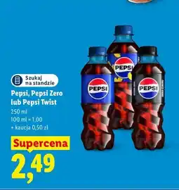 Lidl Napój gazowany Pepsi oferta