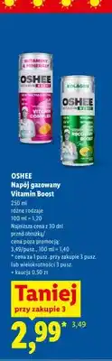 Lidl Napój gazowany Oshee Vitamin Boost Vitamin Complex oferta