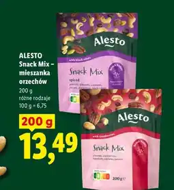 Lidl Mieszanka orzechów Snack Mix Spiced Alesto oferta
