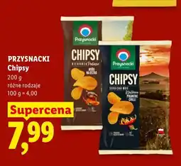 Lidl Chipsy Przysnacki miód na ostro oferta