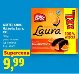 Lidl Galaretka Laura pomarańczowa Mister Choc XXL oferta