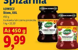 Lidl Dżem truskawkowy Łowicz XXL oferta