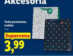 Lidl Torba prezentowa średnia oferta