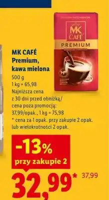 Lidl Kawa mielona MK Café Premium oferta