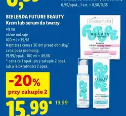 Lidl Krem do twarzy Bielenda Future Beauty oferta