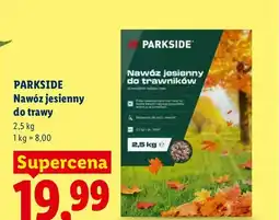 Lidl Nawóz jesienny do trawy Parkside oferta