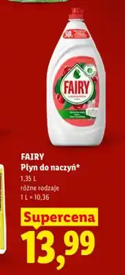 Lidl Płyn do naczyń Fairy Clean & Fresh Granat oferta