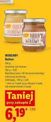 Lidl Bulion drobiowy Winiary oferta