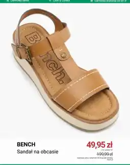 Deichmann Sandał na obcasie Bench oferta