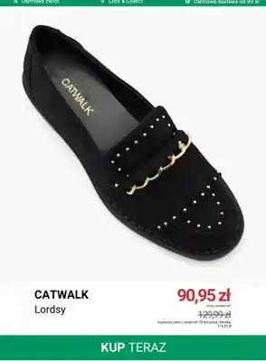 Buty damskie lordsy Catwalk