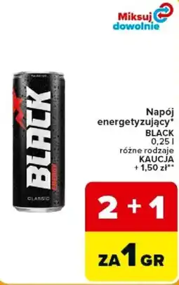 Carrefour Express Napój energetyzujący BLACK oferta