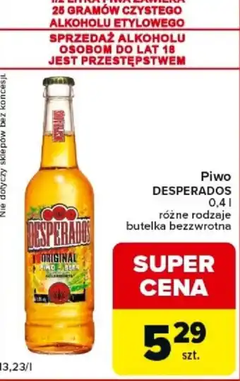 Carrefour Express Piwo DESPERADOS oferta