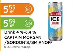 Eurocash Drink CAPTAIN MORGAN / GORDON'S / SMIRNOFF oferta