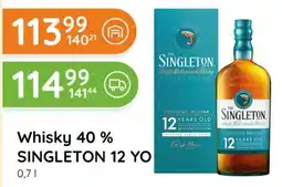 Eurocash Whisky 40 % SINGLETON 12 YO oferta