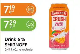 Eurocash Drink 6 % Smirnoff oferta