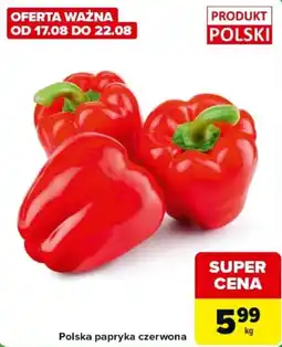 Carrefour Express Polska papryka czerwona oferta