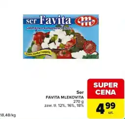 Carrefour Express Ser Favita Mlekovita oferta