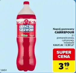 Carrefour Express Oranżada Czerwona oferta