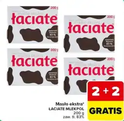 Carrefour Express Masło ekstra Laciate mlekpol oferta