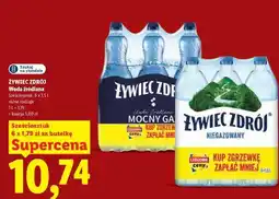 Lidl ŻYWIEC ZDRÓJ Woda źródlana oferta