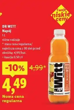 Lidl DR WITT Napój oferta