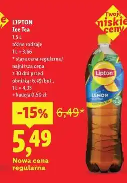 Lidl LIPTON Ice Tea oferta