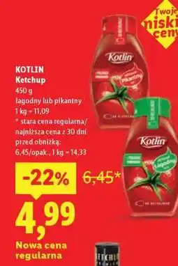 Lidl KOTLIN Ketchup oferta