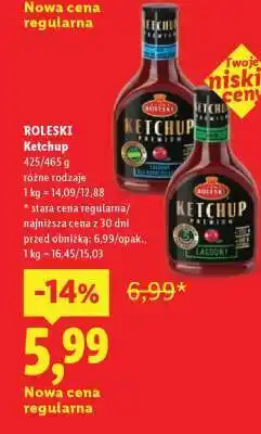 Lidl ROLEKSI Ketchup oferta
