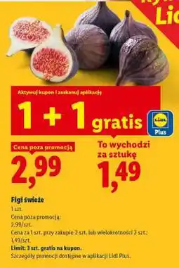 Lidl Figi świeże oferta