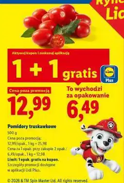 Lidl Pomidory truskawkowe oferta