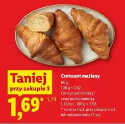 Lidl Croissant maślany oferta