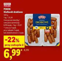 Lidl PIKOK Kiełbaski drobiowe oferta