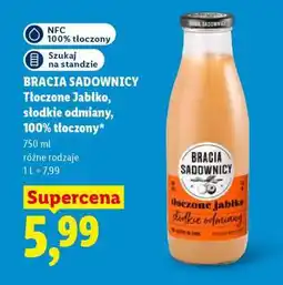 Lidl BRACIA SADOWNICY Tłoczone Jabłko oferta