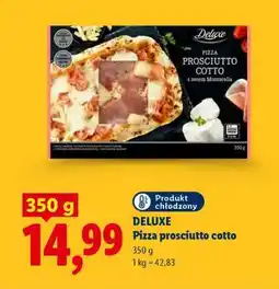 Lidl DELUXE Pizza prosciutto cotto oferta