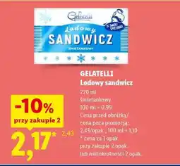 Lidl GELATELLI Lodowy sandwicz oferta